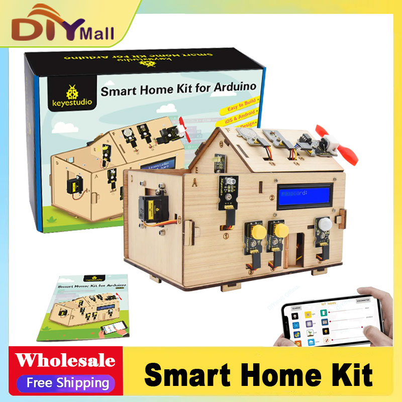 Keyestudio Smart IoT Home Kit  - đánh giá và giá Diy Automation Projects