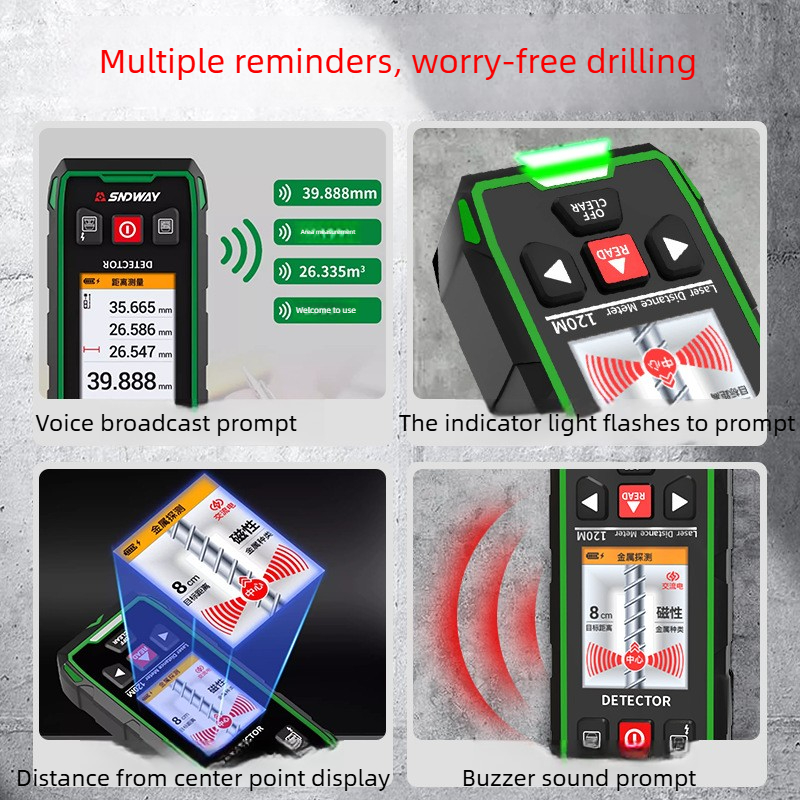 SNDWAY Multifunctional Wall Sc - đánh giá và giá Water Leak Detector Wired