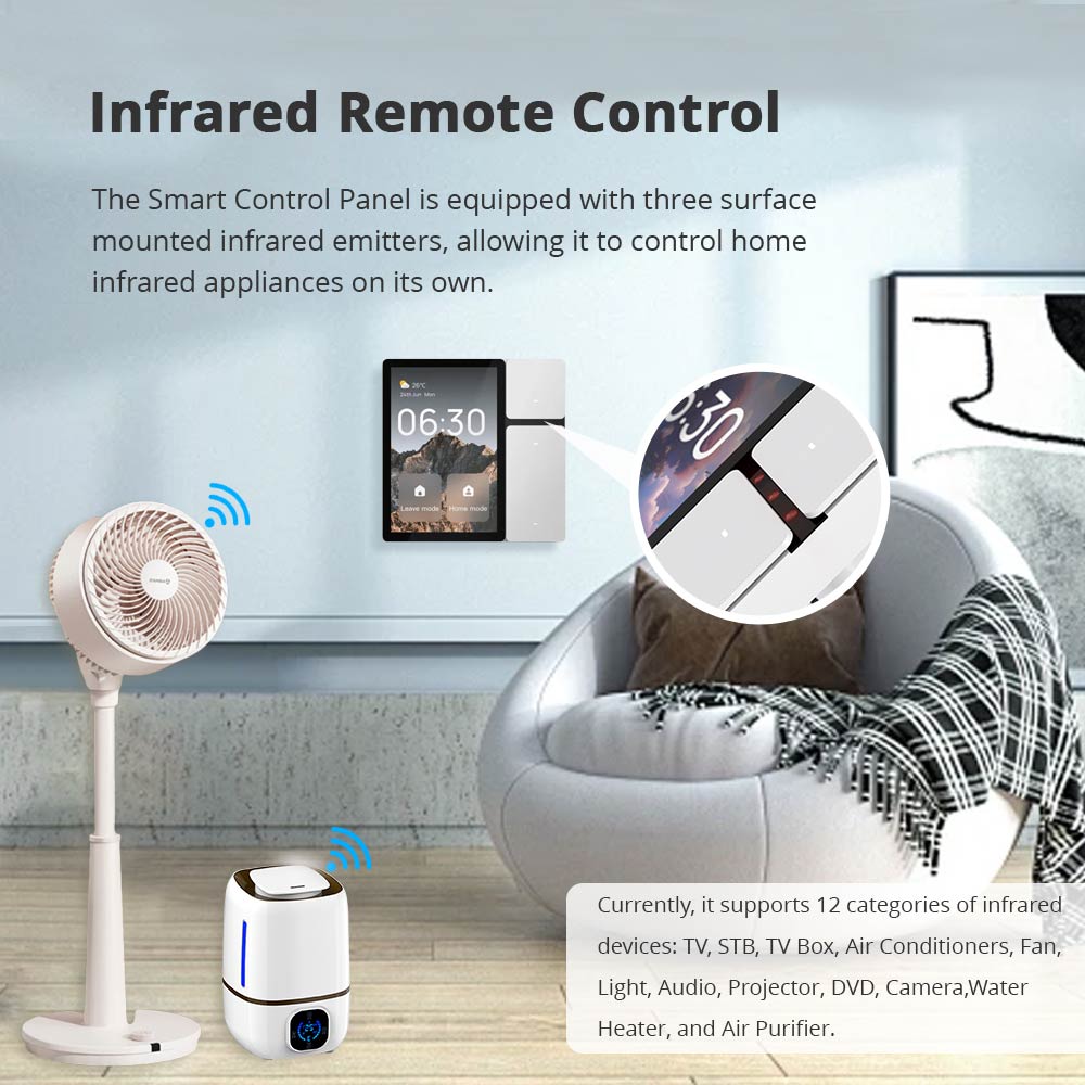 Zemismart 3.5 inch WiFi Smart  - đánh giá và giá Matter Hub Thread