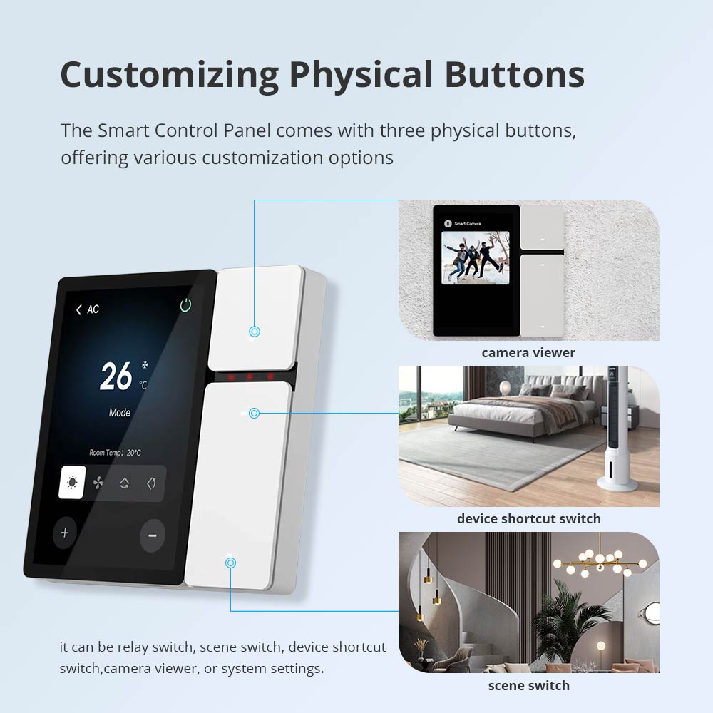 Zemismart 3.5 inch WiFi Smart  - đánh giá và giá Matter Hub Thread