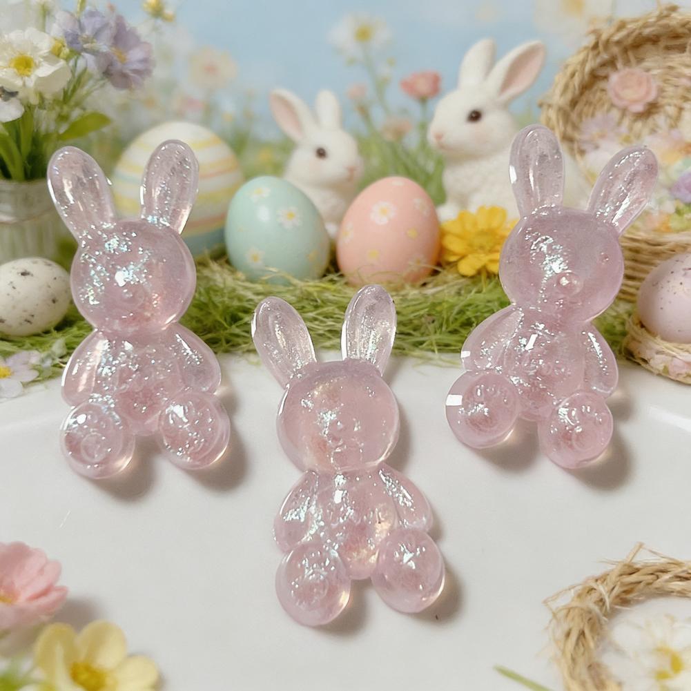 Glitter Rabbit Charm 10pcs Gli - đánh giá và giá Diy Automation Projects