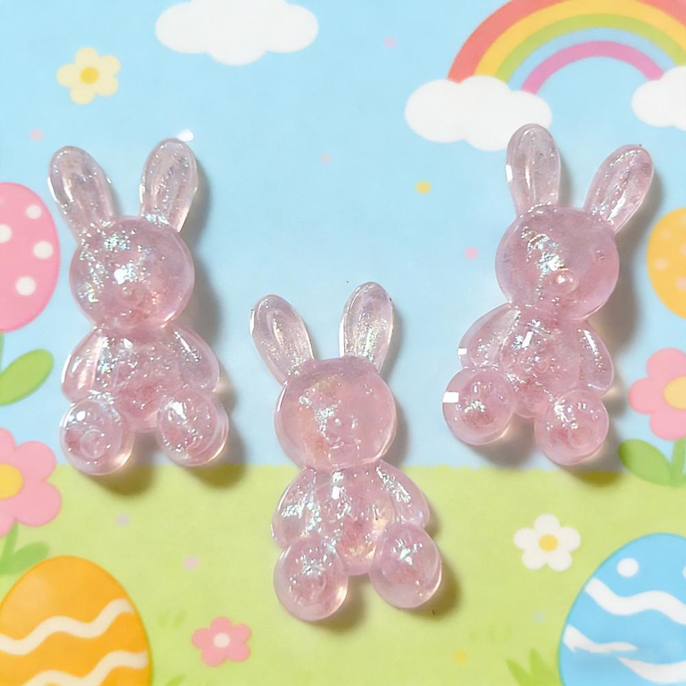 Glitter Rabbit Charm 10pcs Gli - đánh giá và giá Diy Automation Projects