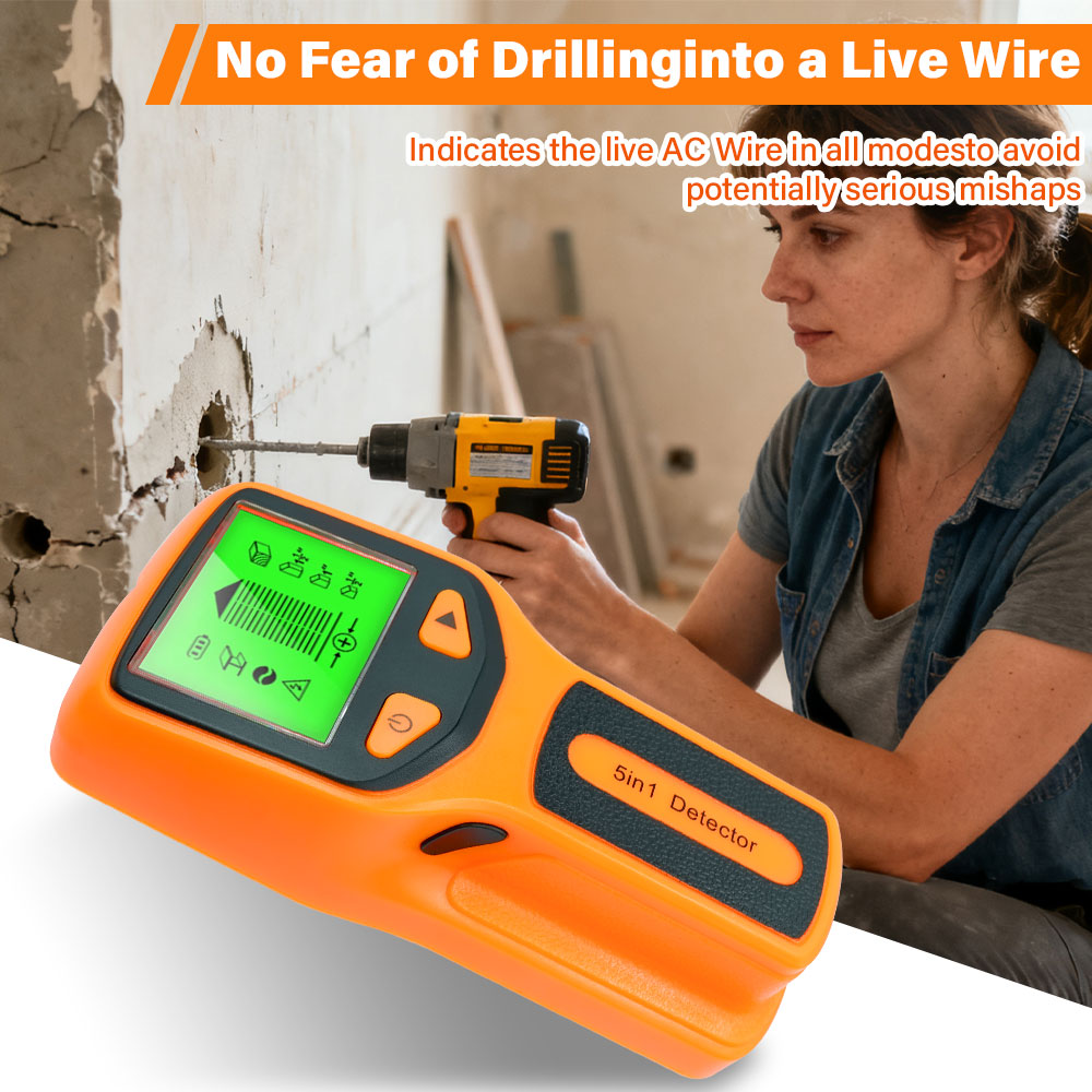 New 5-in-1 Wall Detector Handh - đánh giá và giá Water Leak Detector Wired