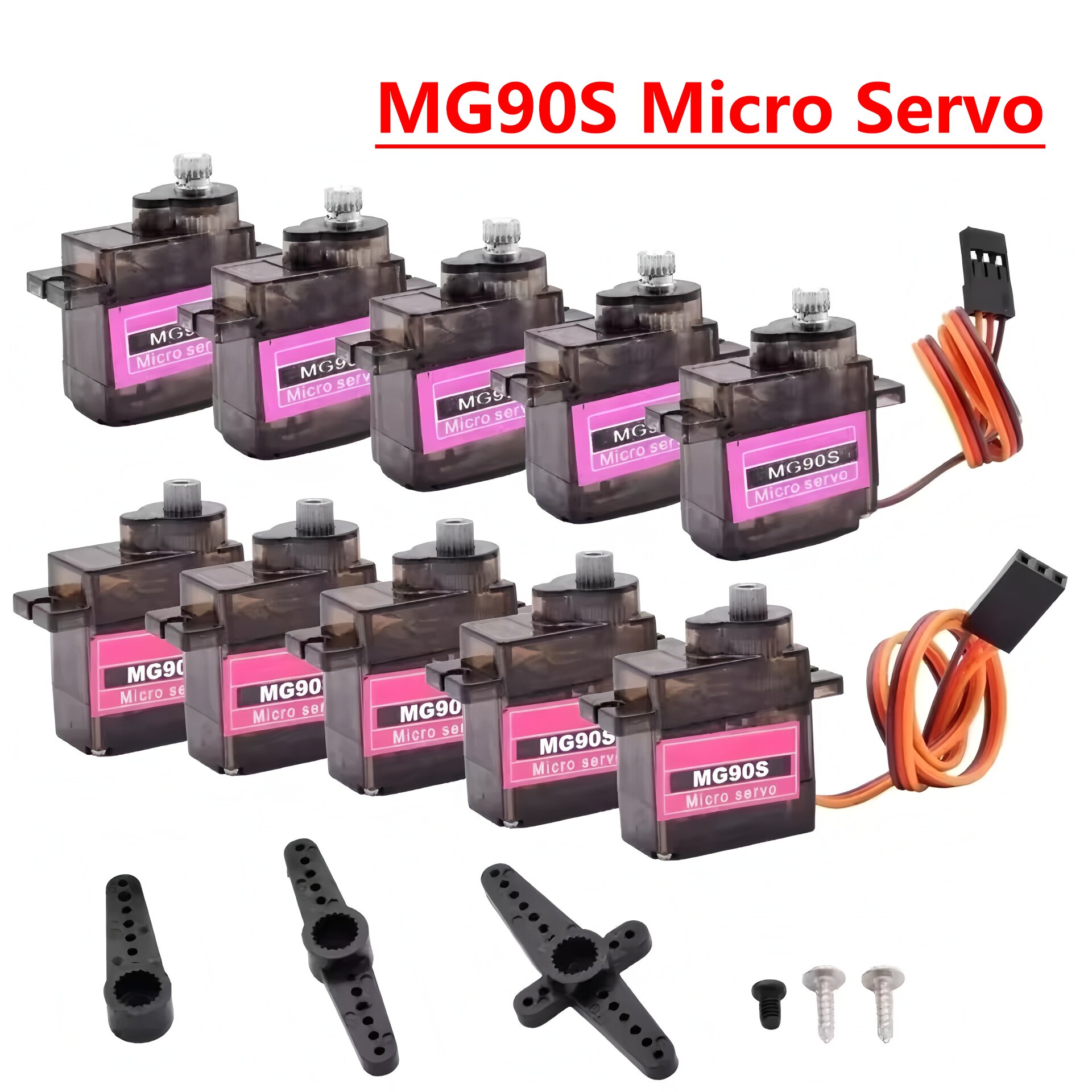 4/5/10/20pcs MG90S Micro Servo - đánh giá và giá Diy Automation Projects